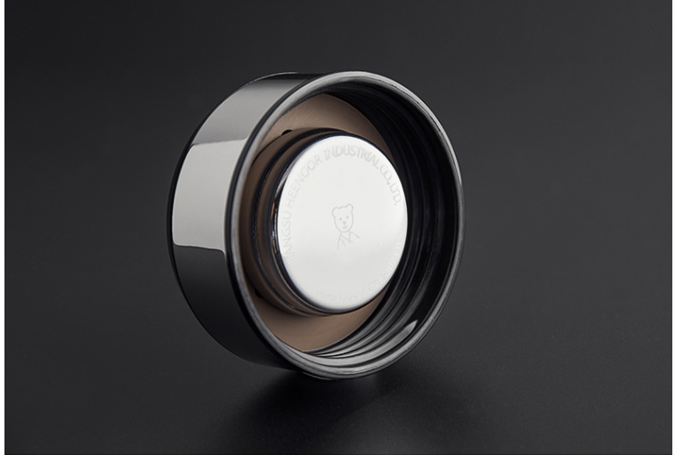 希诺玻璃杯双层带盖过滤杯子男女士水杯带盖办公泡茶杯子6736