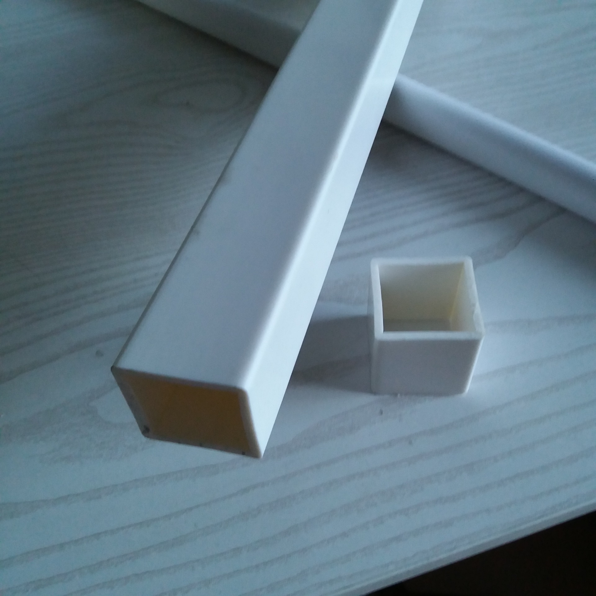 扁管塑料abs管abs方形塑料管abs方通方管10*20 abs塑料方形管扁管