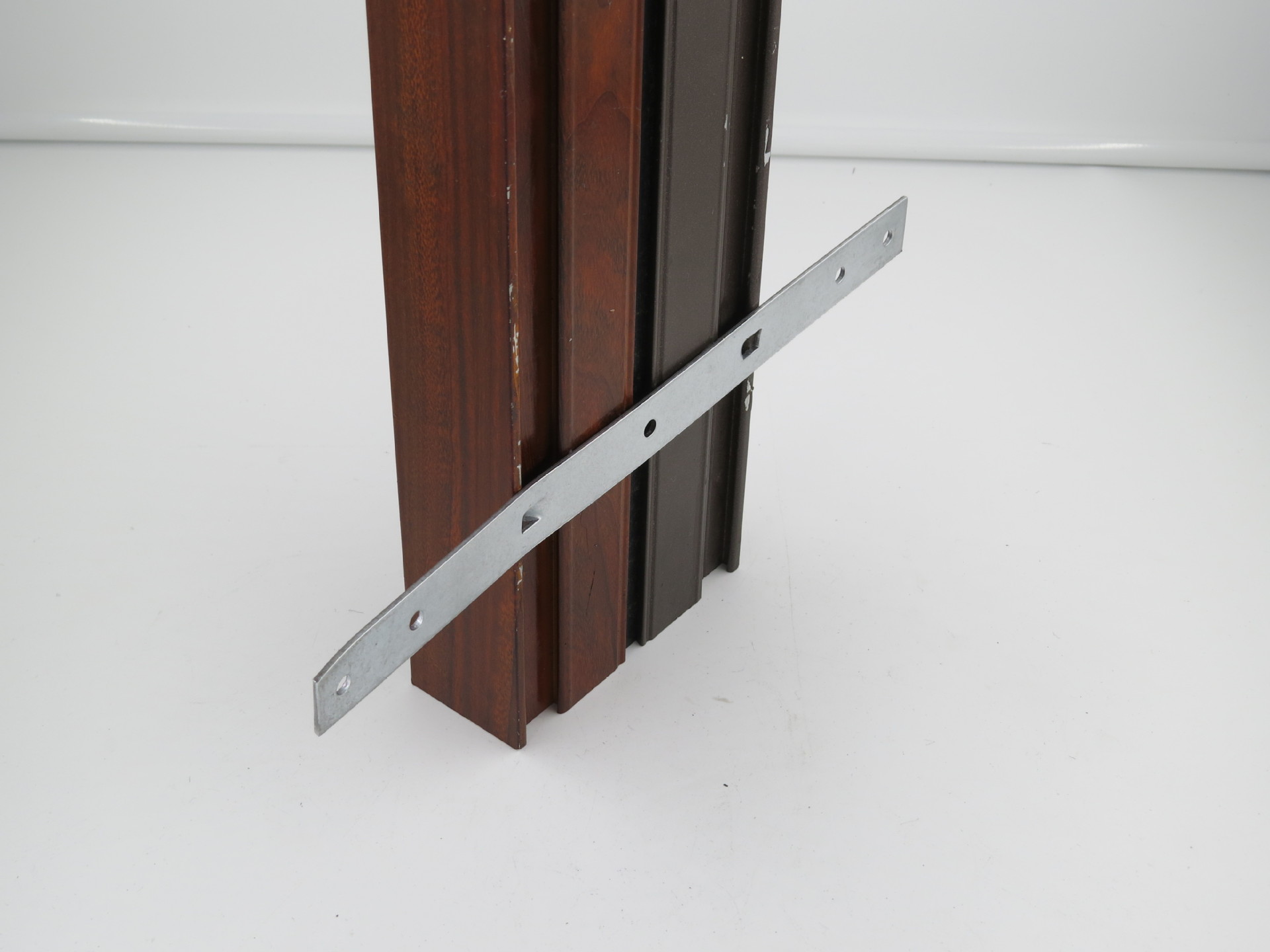 5mm双面镀锌固定片 一字型直片连接片 1.2mm门窗配件固定片