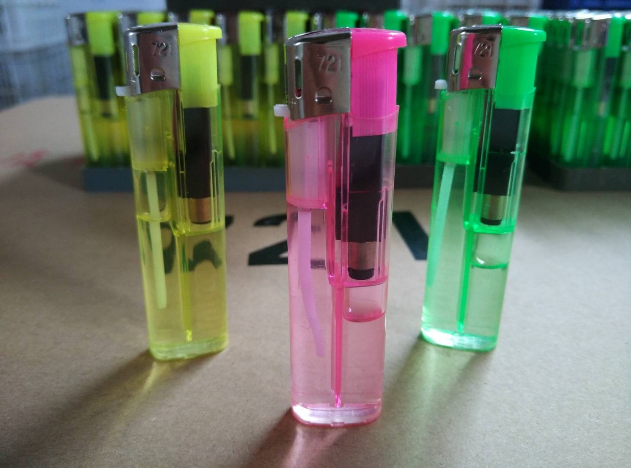 塑料一次性打火机批发 721打火机 721透明小圆机