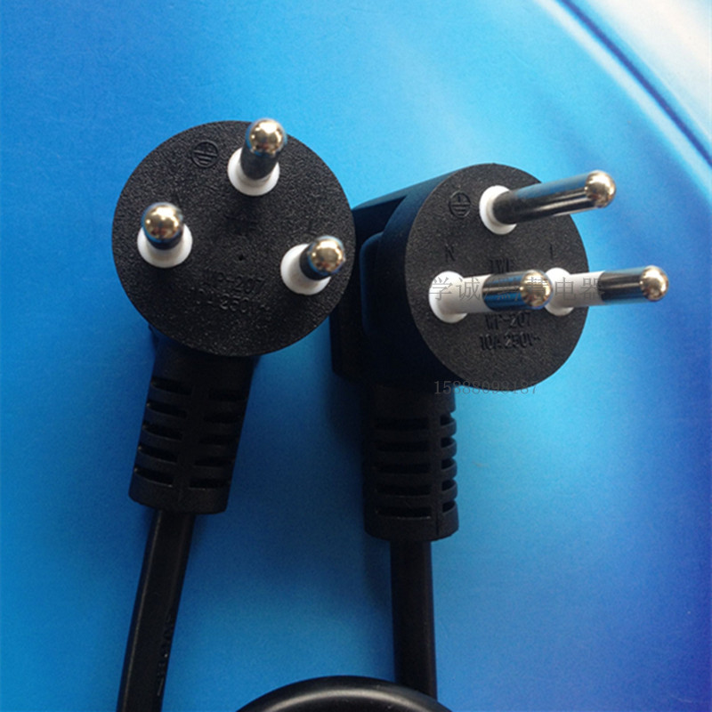 供应优质3芯泰国插头电源线 泰国电源线 插板电源线 品字尾延长线