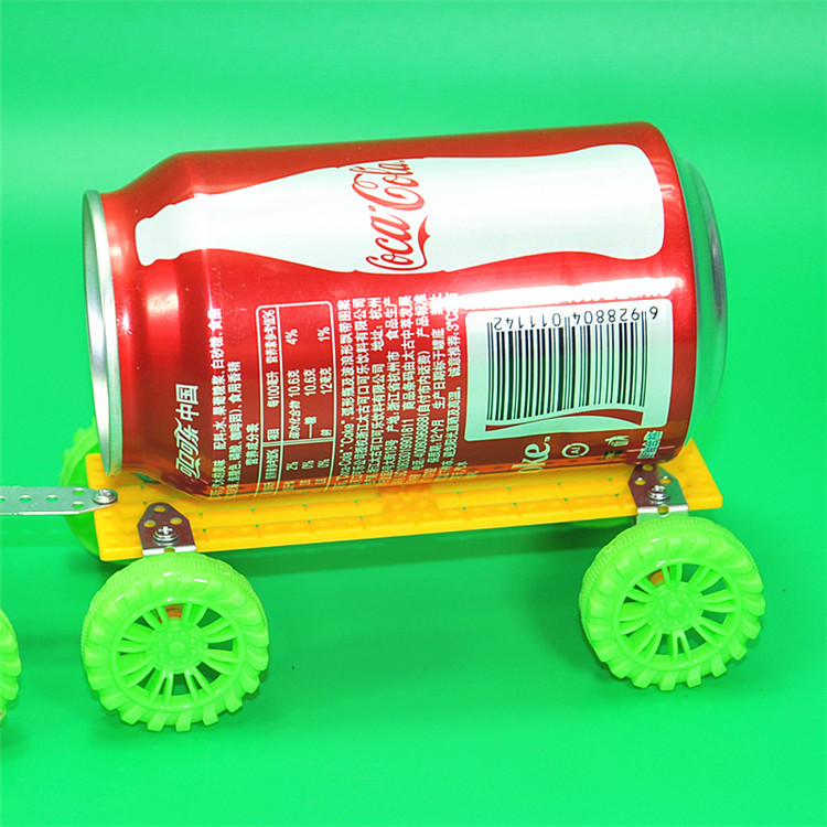 易拉罐小火车 环保手工小制作废物利用 科技小发明diy材料 小学生