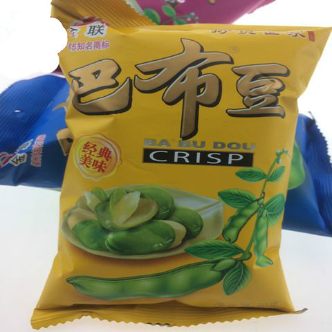 【金联】巴布豆80g 福建特色蚕豆兰花豆坚果炒货休闲零食整件60包