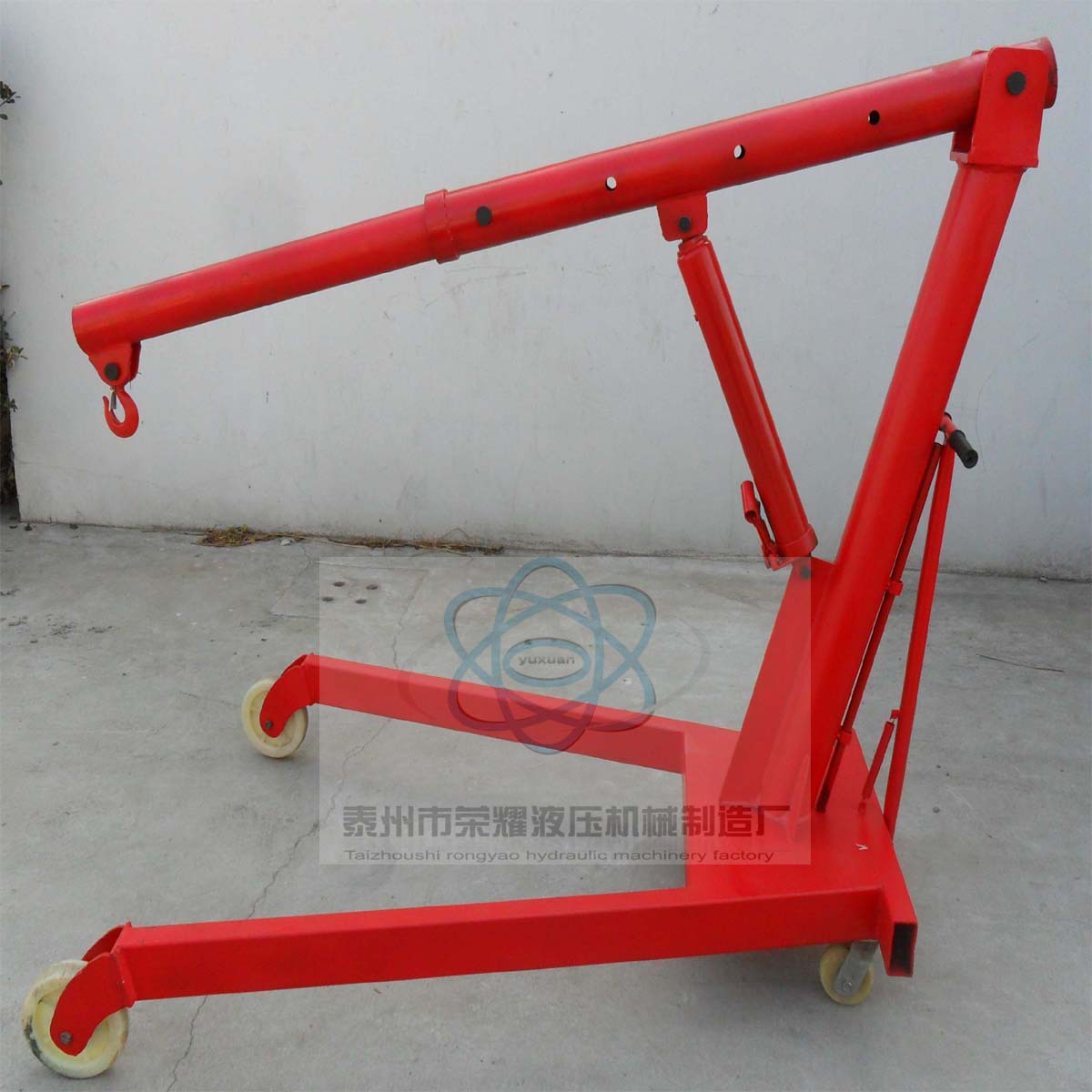 精品热销优质—hn手动液压小吊车 手动小吊车