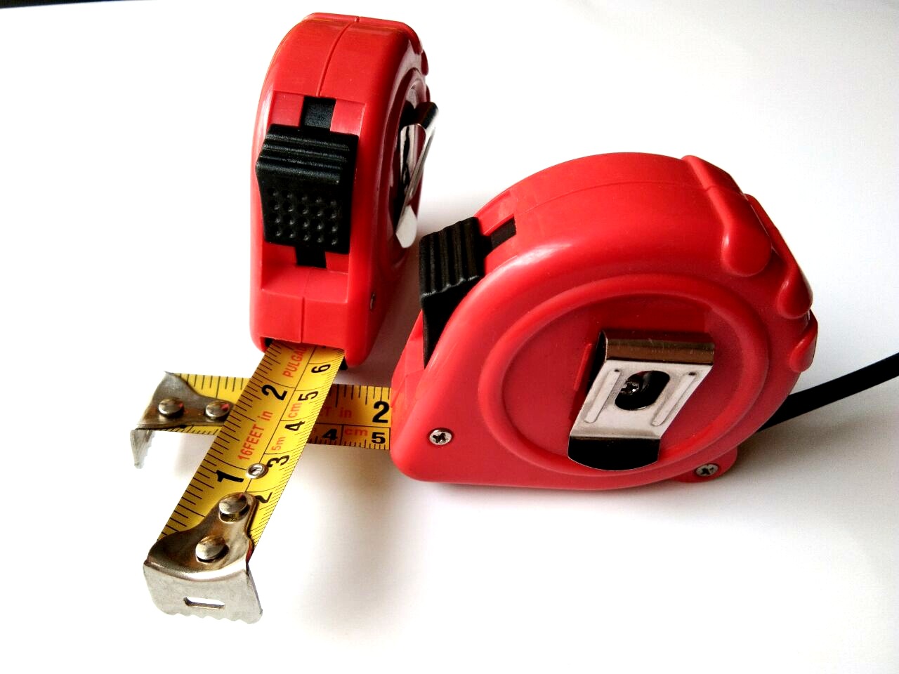 淘货源 跨境货源公英制钢卷尺 英寸 合尺5米 量具 米尺