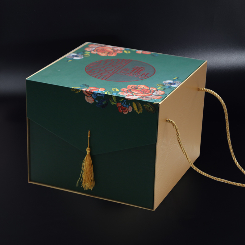 粽子包装盒礼品盒通用版端午节手提盒酒店精品棕子礼盒批发可定制