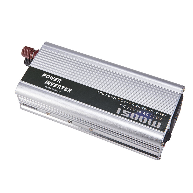 厂家直销 车载修正弦波方波逆变器 12v24v1500w多功能逆变器跨境