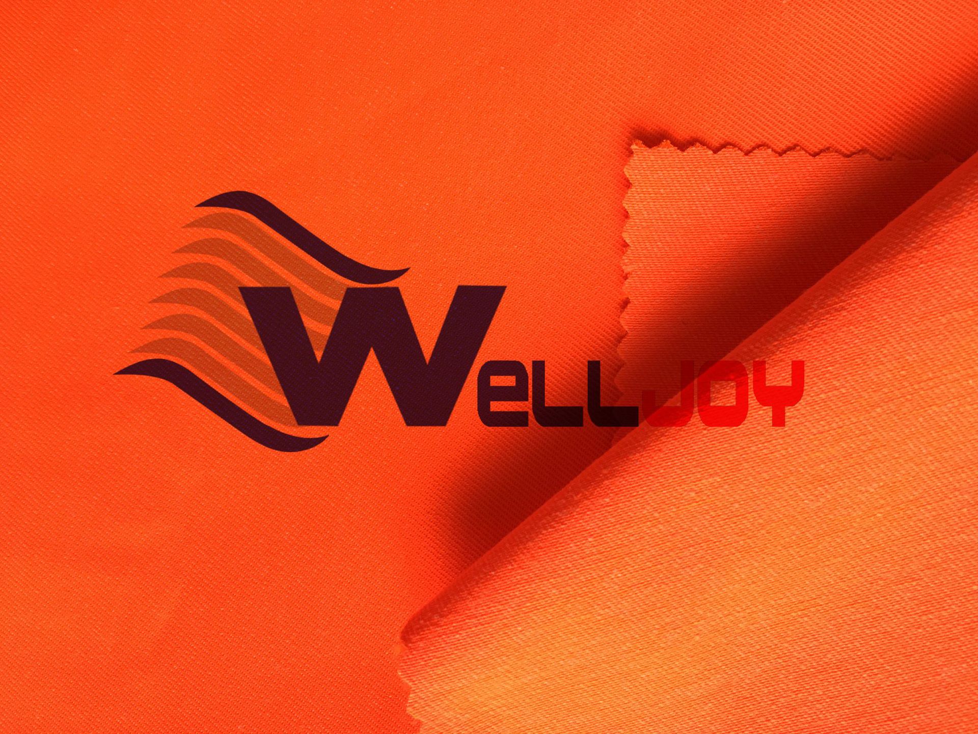 梭织涤盖棉交织欧标环保en20471荧光橘工装警用警服救援面料-阿里巴巴