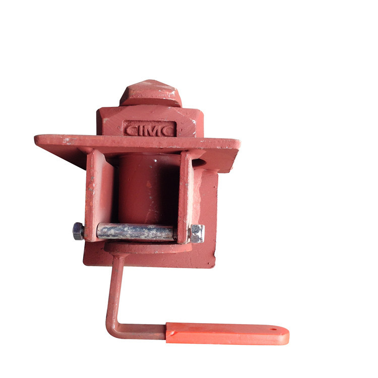 集装车旋转锁集装箱角锁container lock拖车扭锁集装箱固定装置