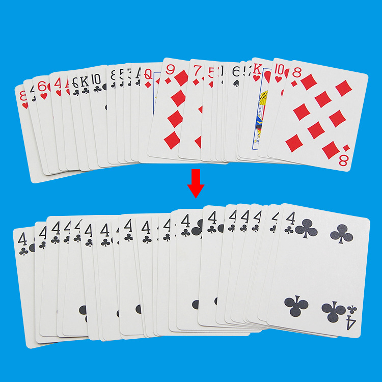 道具扑克三代魔术扑克牌长短牌舞台魔术道具魔术玩具厂家批发