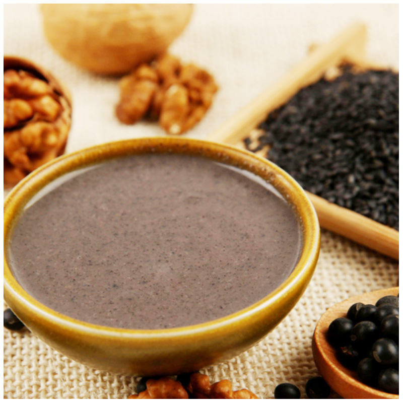 黑芝麻核桃黑豆粉芝麻糊贴牌五谷杂粮营养早餐代餐oem代加工厂家