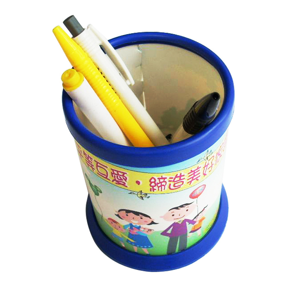 笔筒定制牛奶可乐广告宣传pp笔筒购物随手礼礼品塑料笔筒定制logo