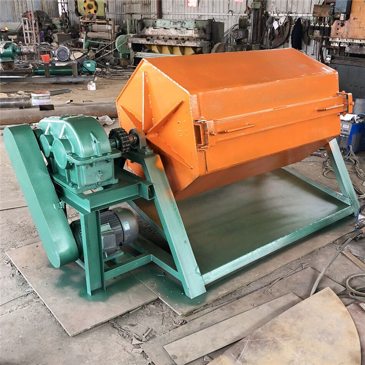 废铁除锈干磨机 各种铁件干磨抛光机 六角滚筒抛光机