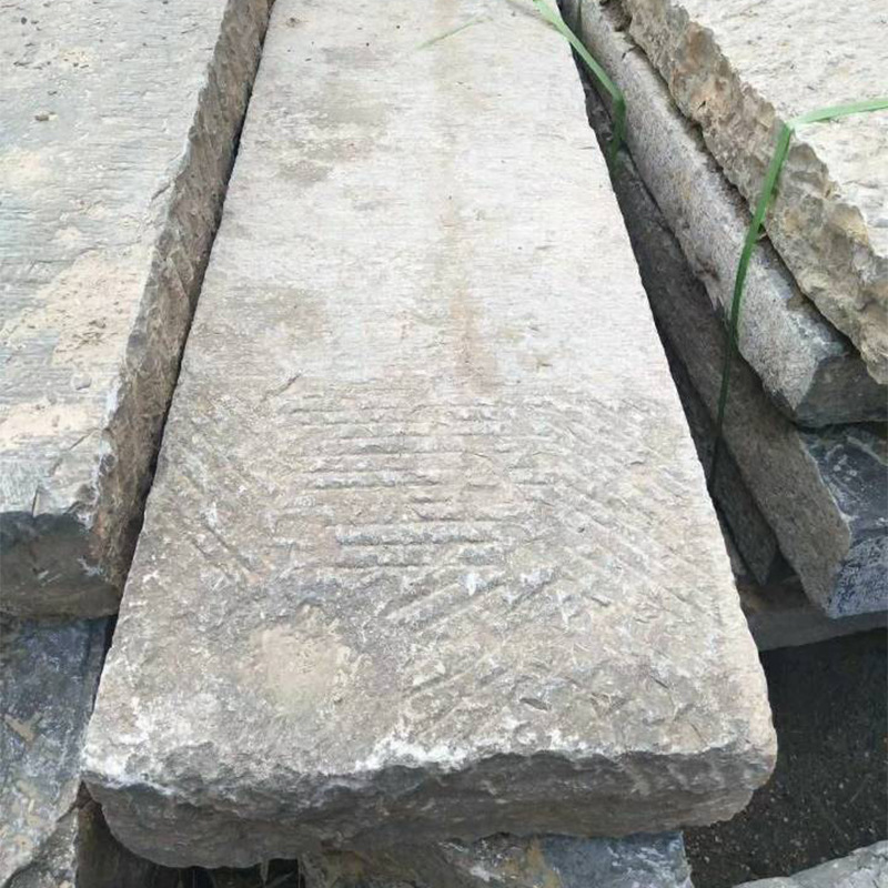 厂家批发古建石材青石老旧石条 曲阳雕刻厂家各种铺路石老旧石板