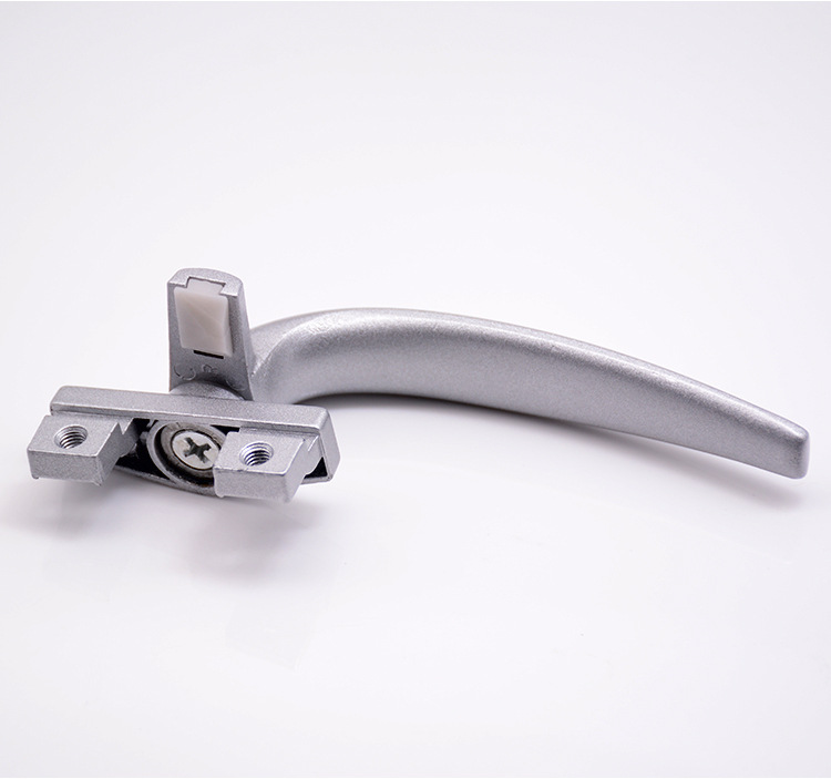 38型7字执手平开门窗锁窗户把手上下悬内外窗配件铝合金窗拉手锁