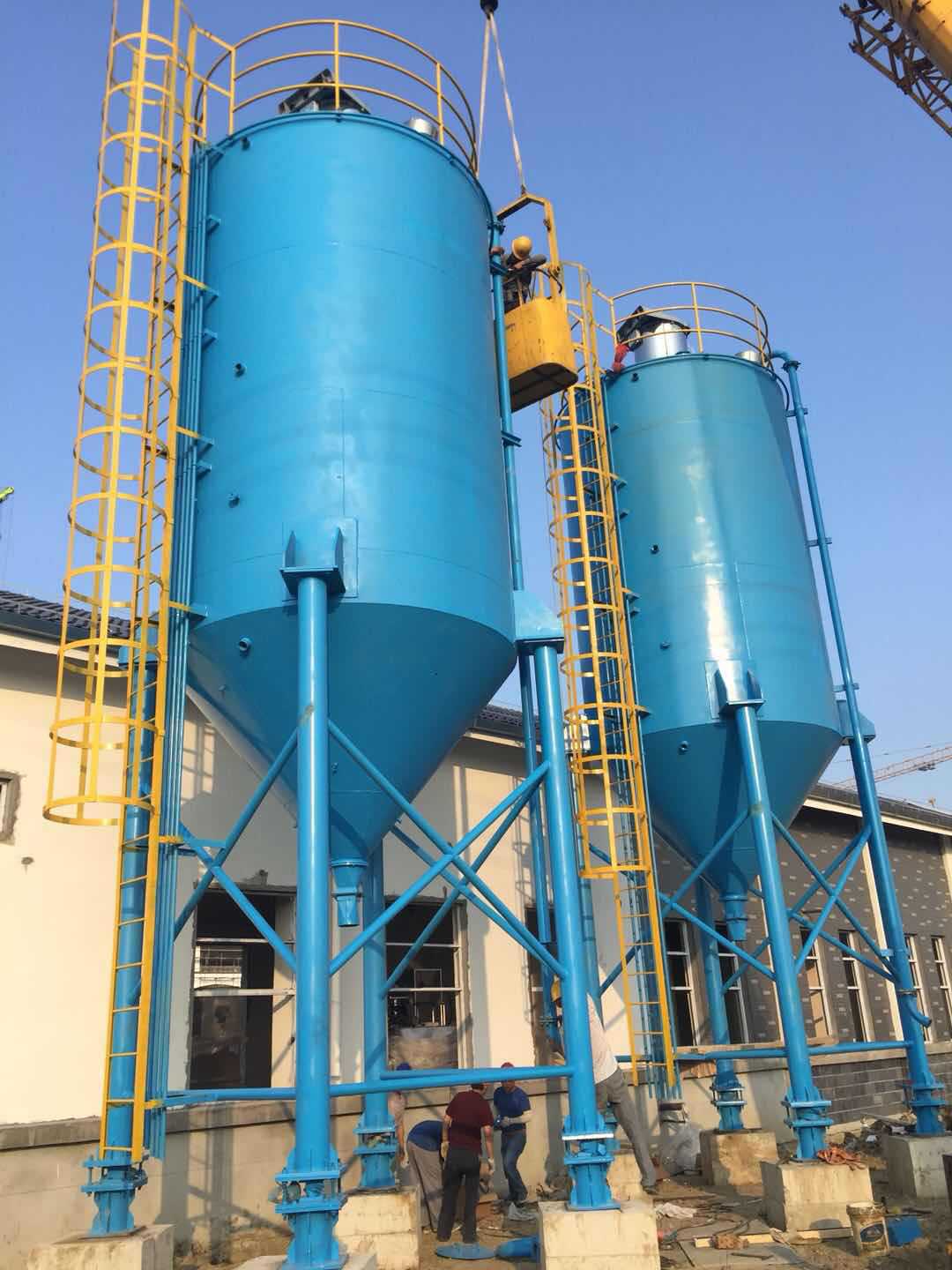 千里厂家石灰料仓石灰投加罐石灰罐石灰仓系列2