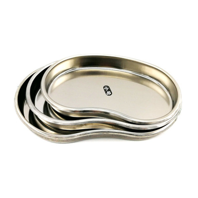 304不锈钢医用托盘 201消毒盘腰盘弯盘牙科口腔大中小号规格全