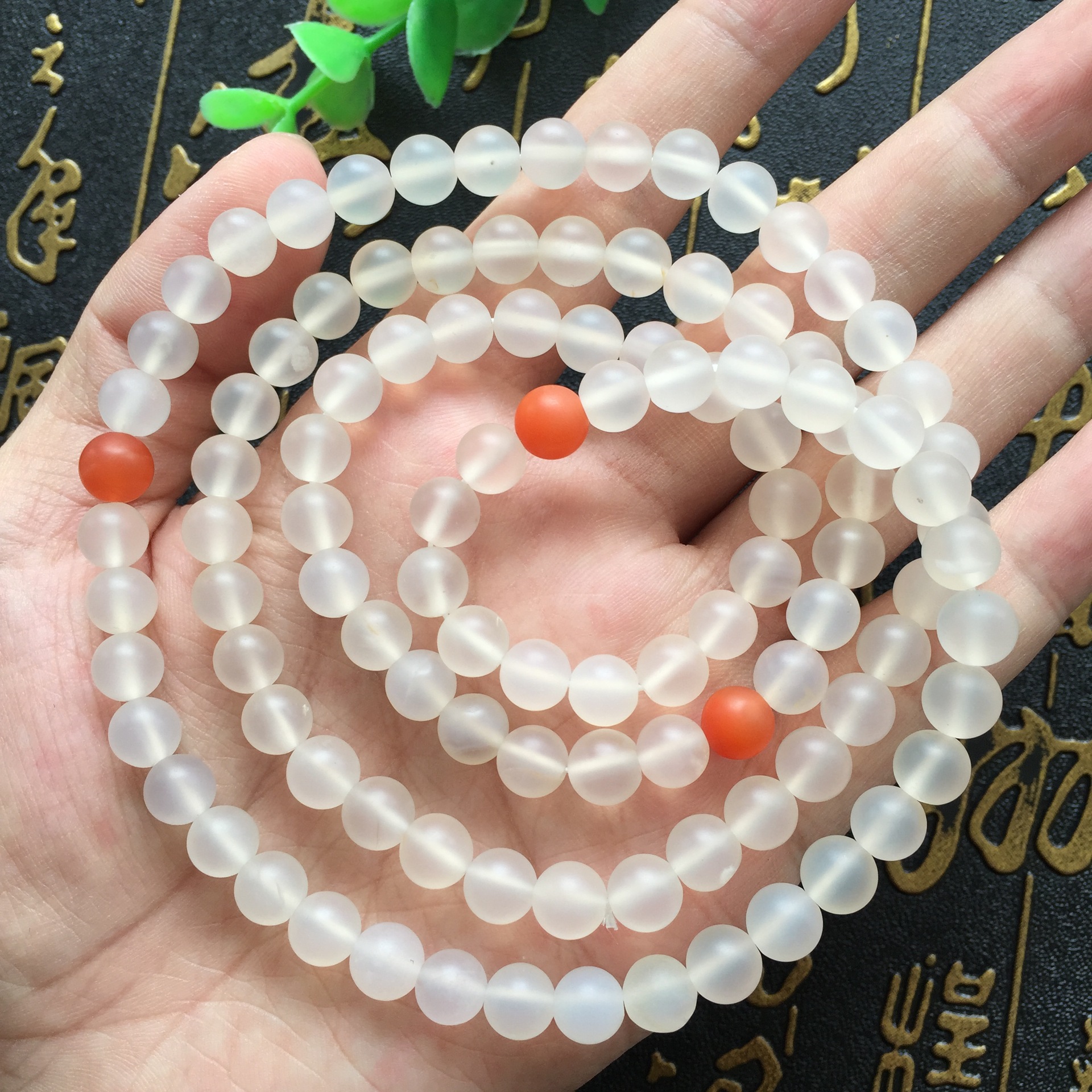 夏季新品 天然保山南红荔枝冻手链 南红荔枝冻手串 玛瑙南红手链