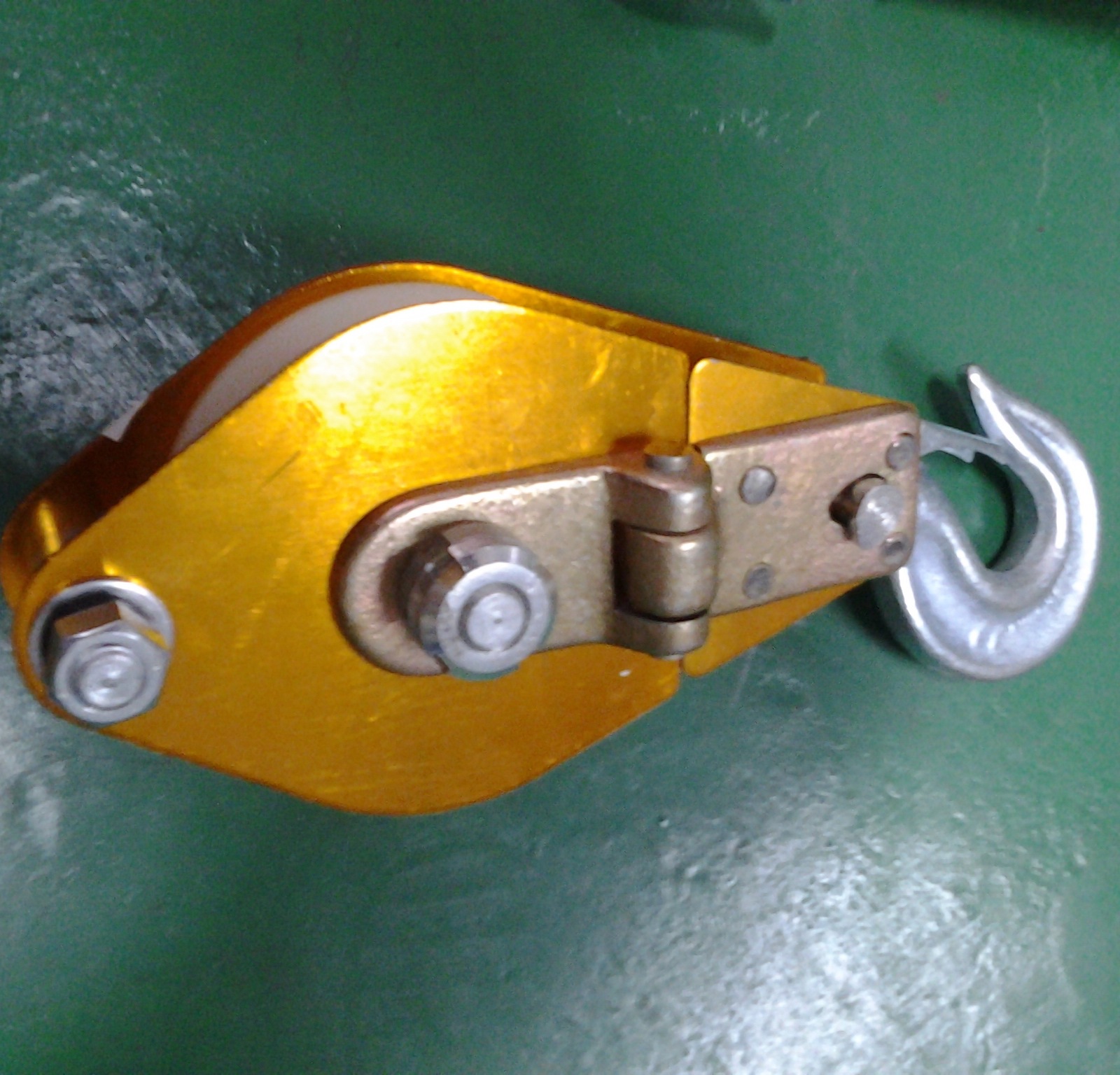 吊滑轮立杆塔吊装单双三轮1t2t3t5t8t10吨铝合金尼龙轮起重滑车