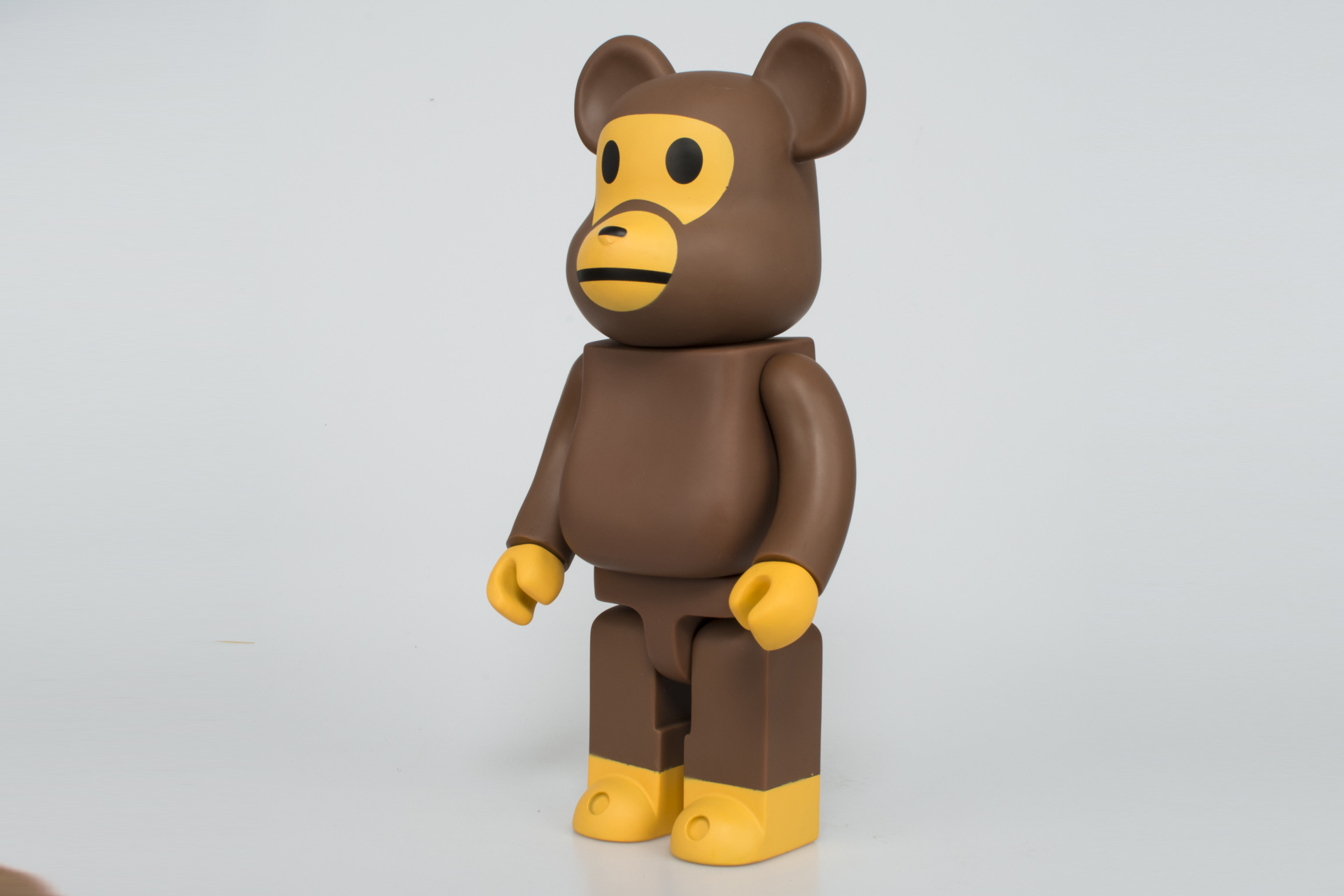 热卖暴力熊be@rbrick400%积木熊bape猿人头猩猩400%手办模型公仔