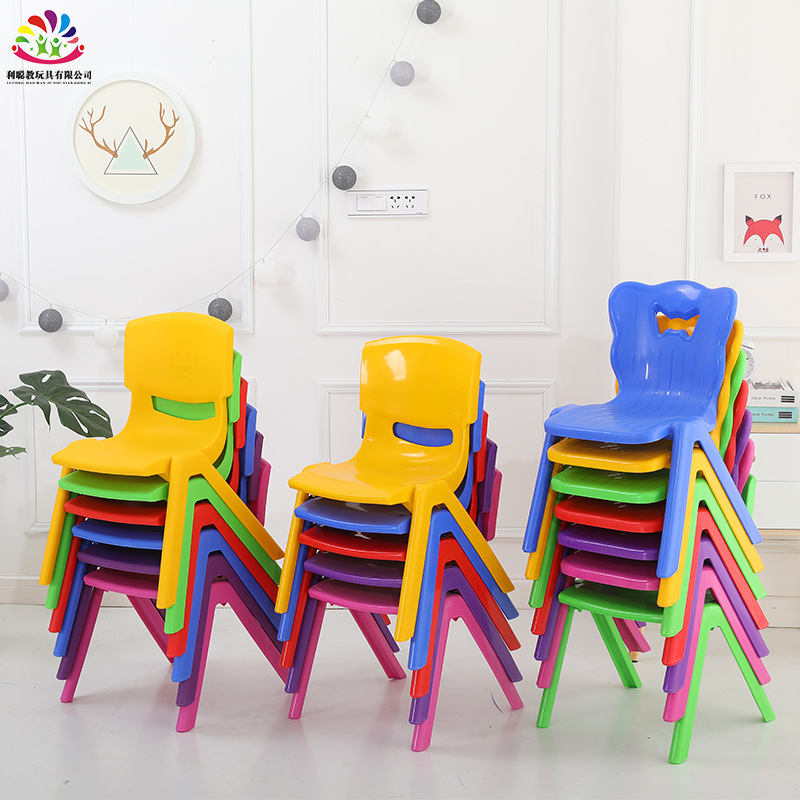 Test Site Li Cong Kindergarten Chair Children Plastic Stools Home