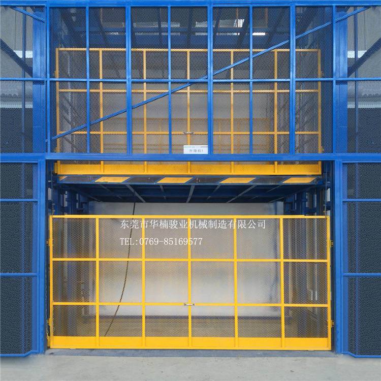 室内直顶式升降机厂家直销底层垂直运输工具阳江升降机