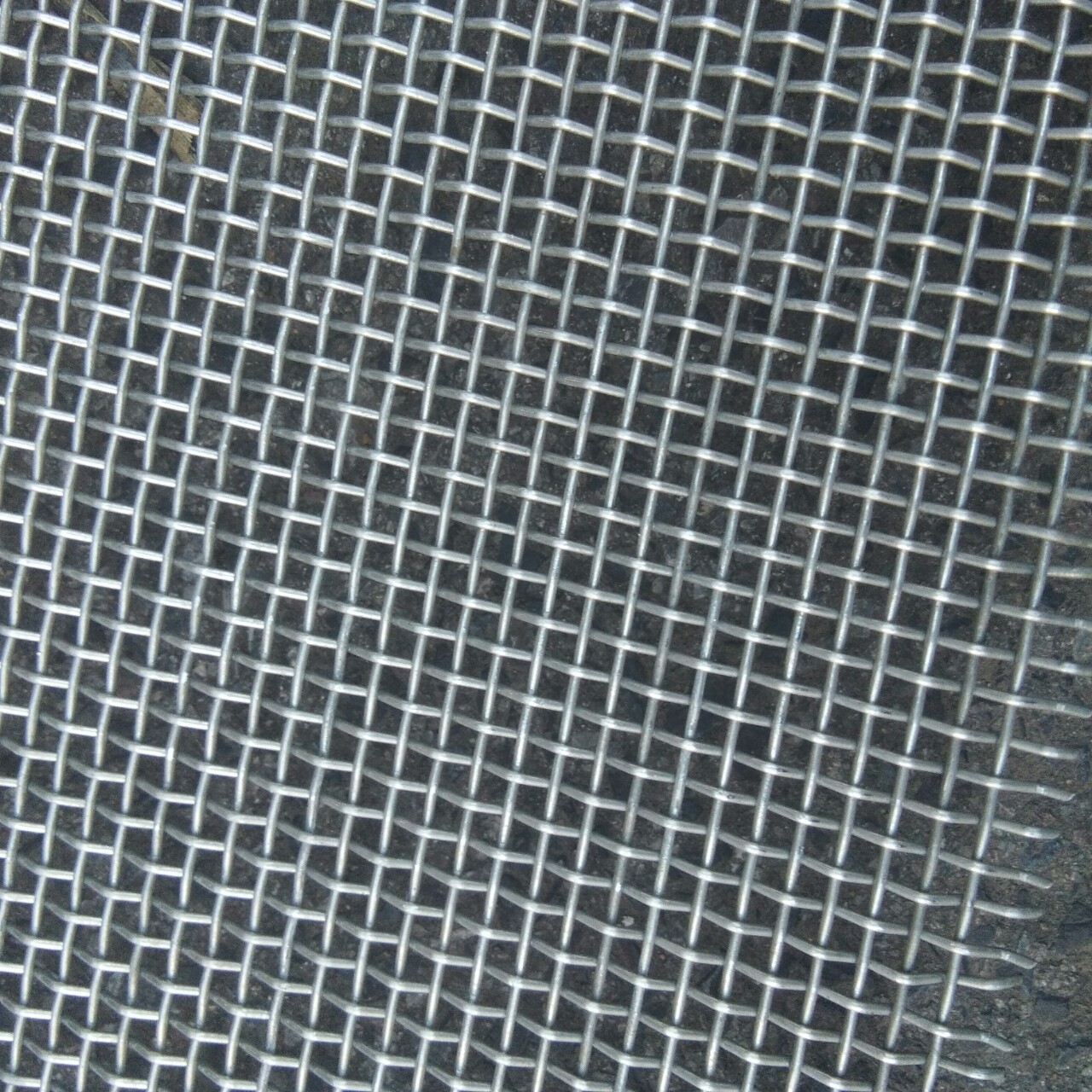 5mm钢丝轧花网 镀锌编织网 养殖 沙场 煤厂 建筑钢丝