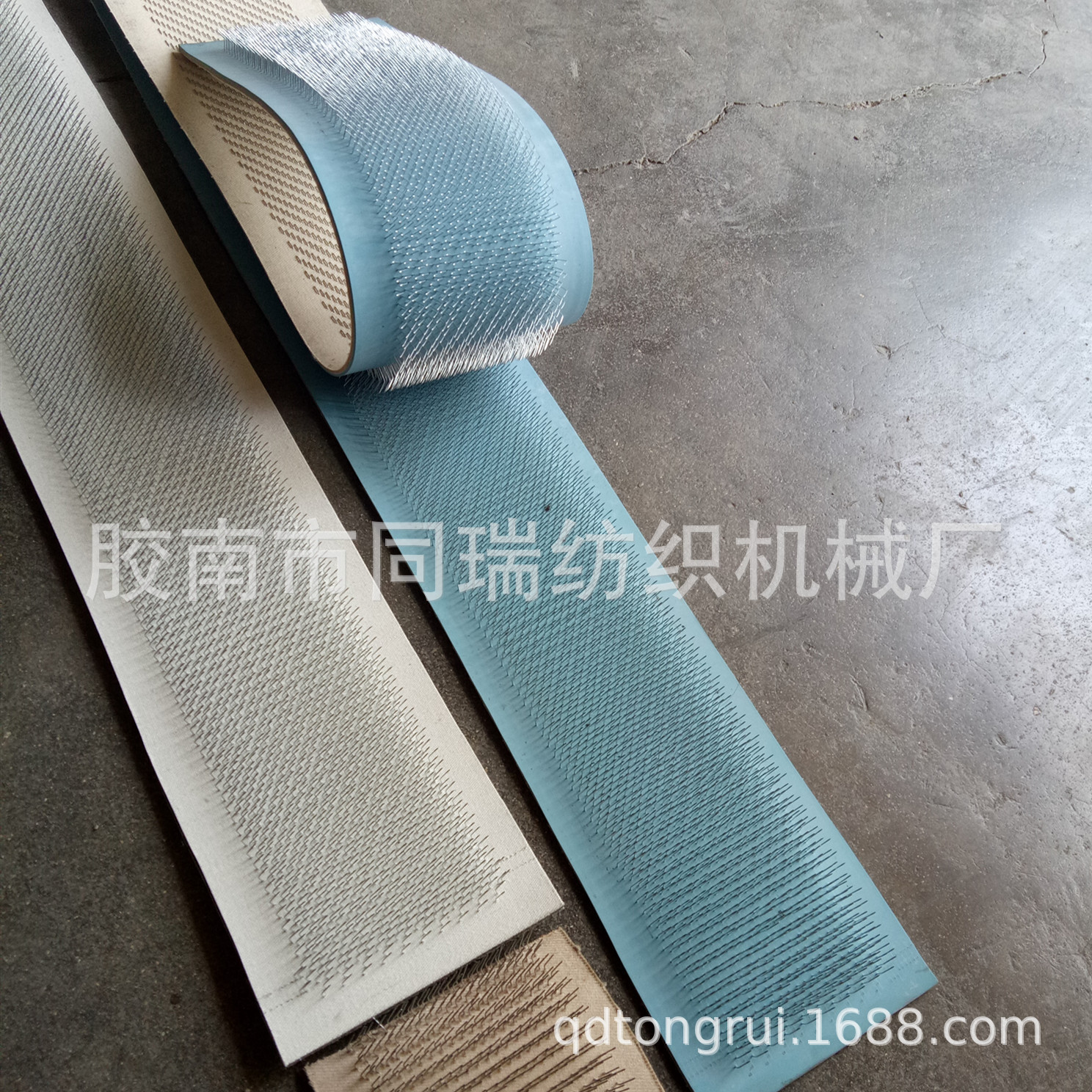 青岛梳理机清洁针布羊绒针布弯角弹性针布1050长品质保障厂家直销