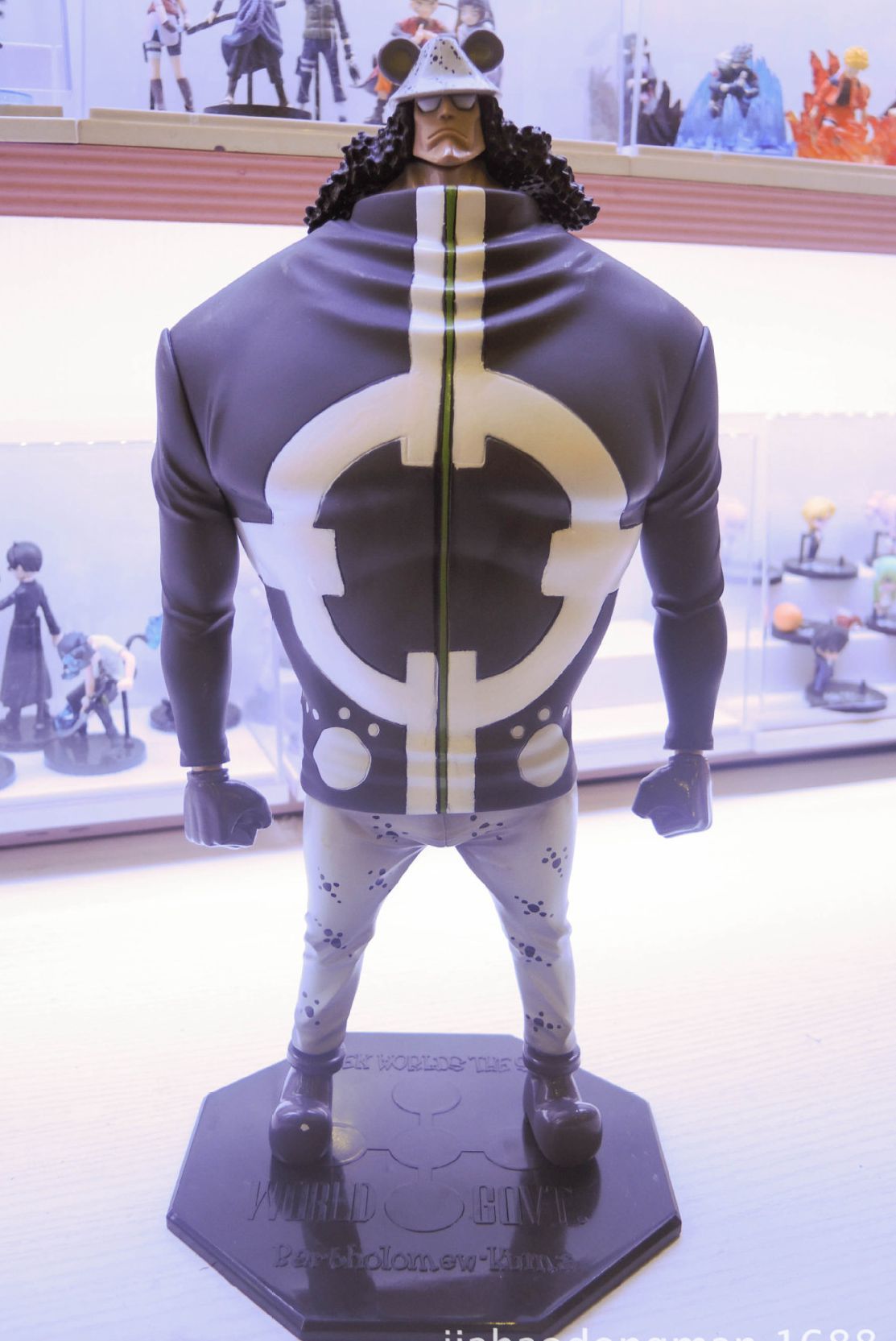 海贼 航海 七武海 pop暴君大熊 巴索罗米 熊 王下 盒装摆件手办