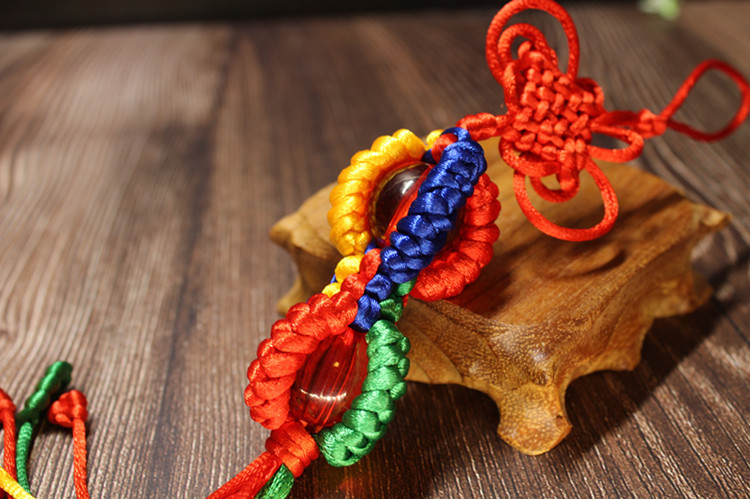 藏式金刚结车挂佛教用品手工中国结玉米结金刚结批发