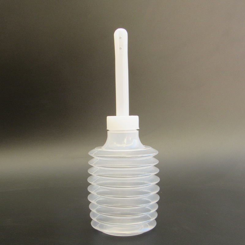 一次性阴道冲洗器180ml女用妇科私处灌肠清器洁阴器8孔大容量