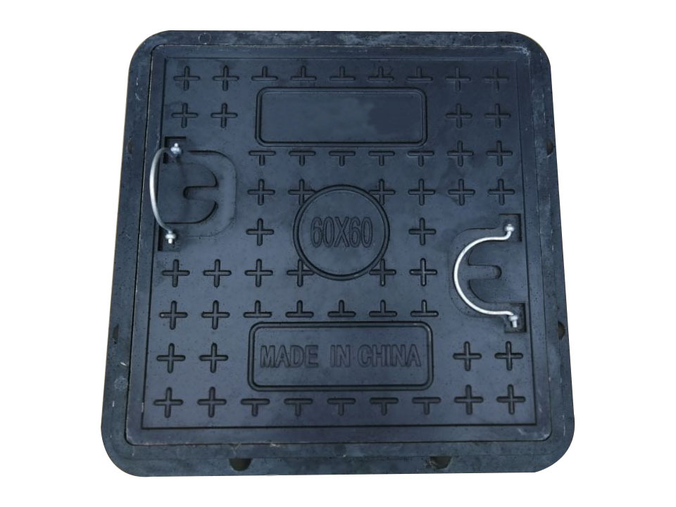 淄博拜斯特厂家直销bmc600方形复合树脂|出口小井盖|双耳井盖