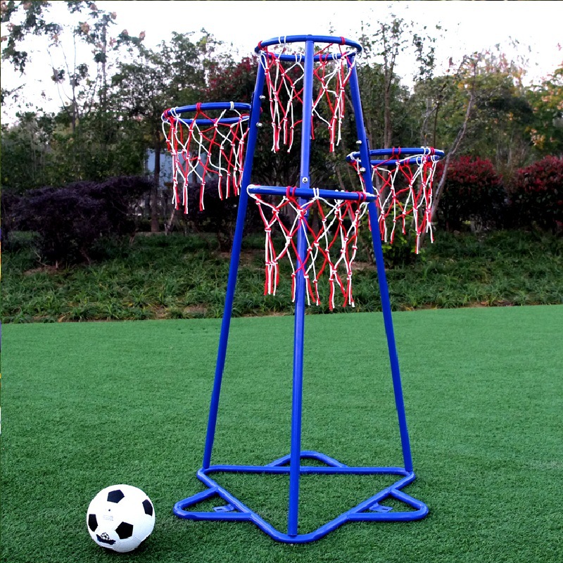 Baiersi Factory Self-Produced and Self-Sold Children's Iron Basketball Stand Kindergarten Outdoor Sports Shooting Frame Basket