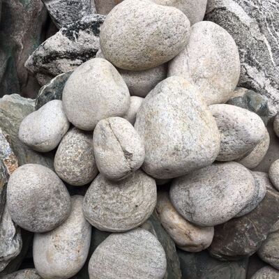 儿童益智玩具 15公分创意涂鸦diy大鹅卵石图 美术艺术画画小石头