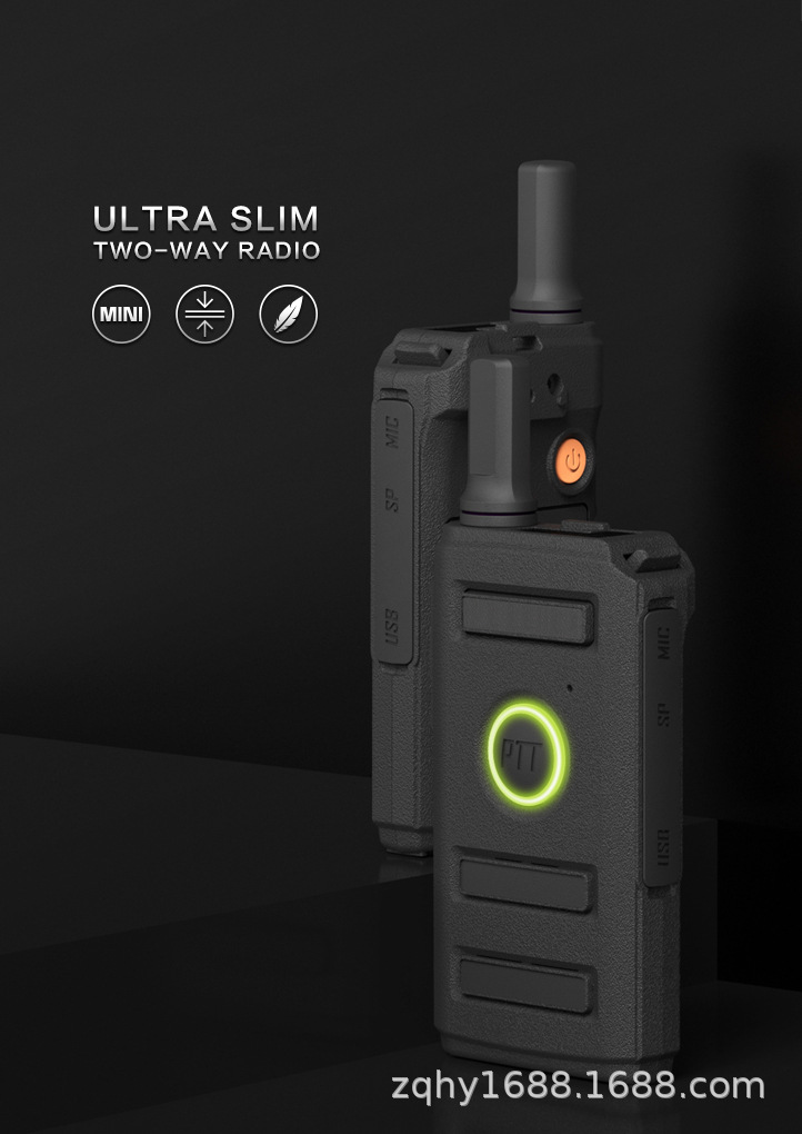 迷你型对讲机 小型喊话器 5w功率 餐厅酒店ktv对讲喊话机 待机5天
