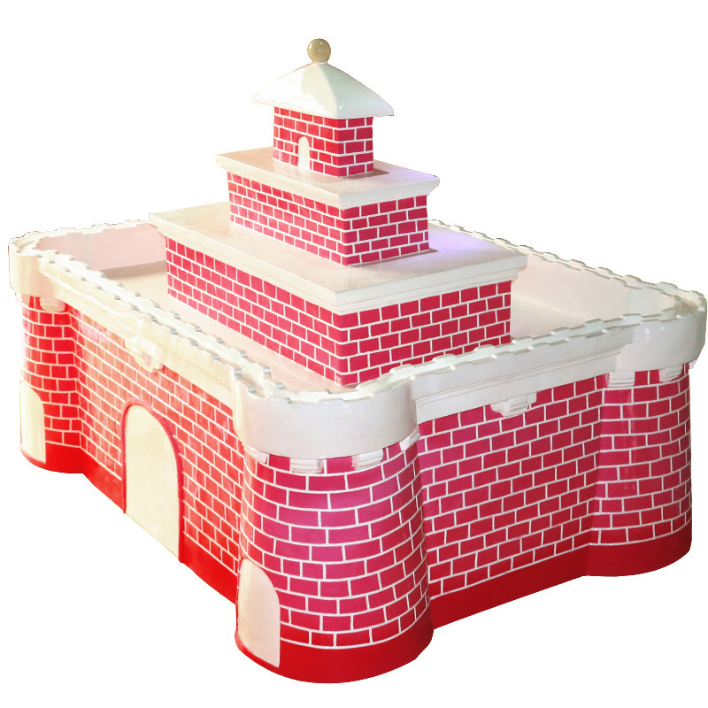 室内淘气堡乐园设备沙池儿童手工diy制作太空沙子玩具玻璃钢沙桌