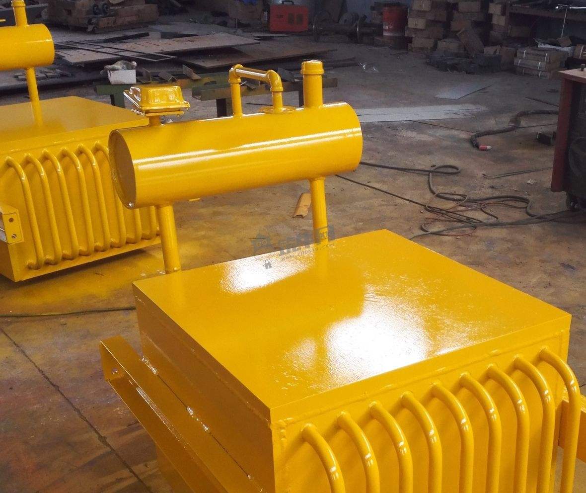 rcde油冷式电磁除铁器从皮带输送非磁性物料中自动去除铁杂质设备