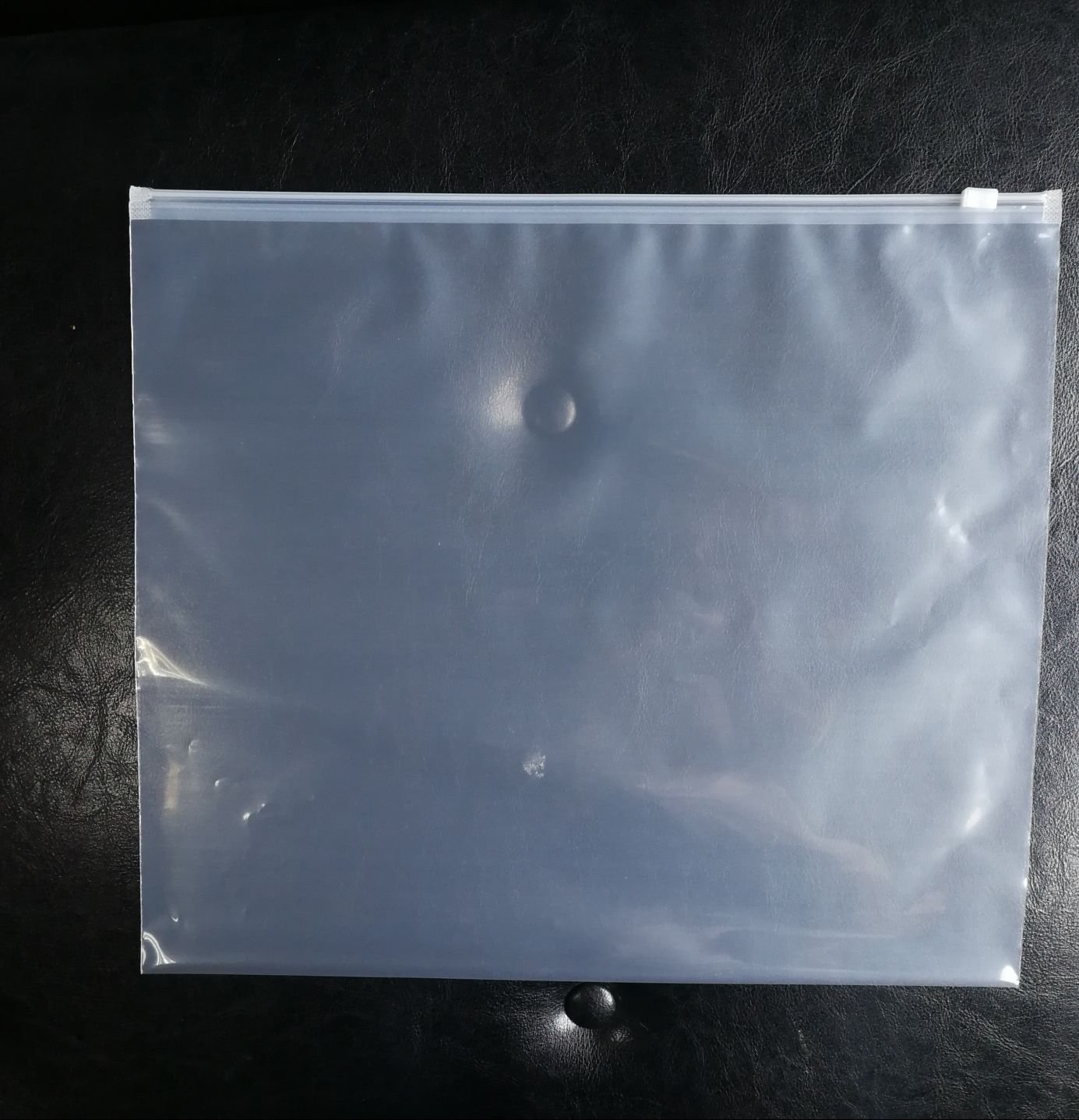 厂家批发塑料pe透明拉链袋 夹链文件袋票据a5/a6文件标本样品袋