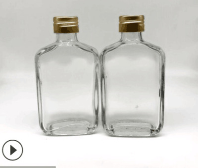2两100ml小酒瓶小玻璃瓶白酒瓶药酒瓶保健酒瓶生产厂家