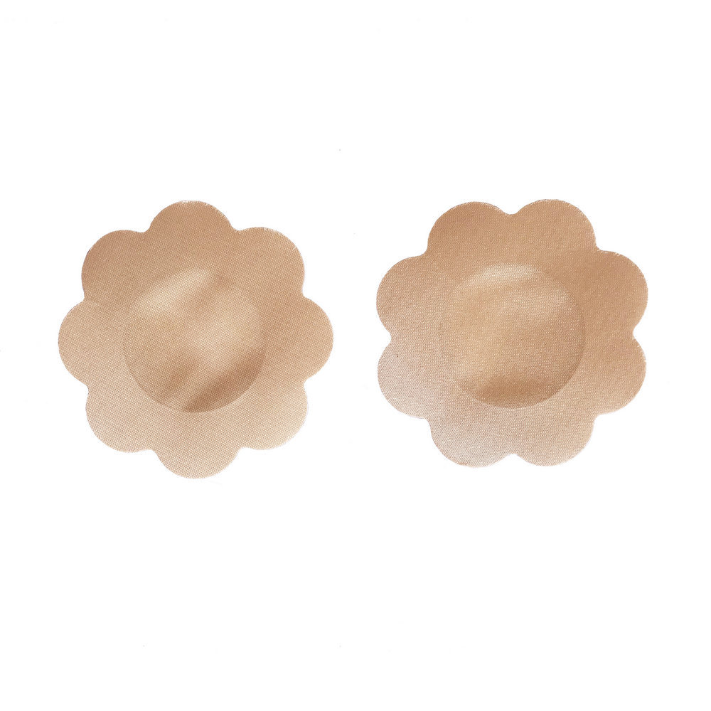 热销小号一次性隐形乳贴八瓣花厂家直销货源肤色花形防走光胸贴
