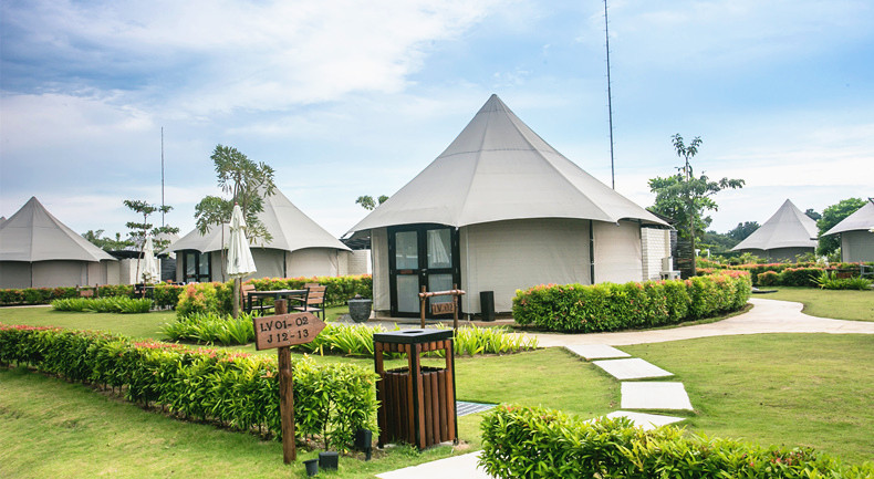 旅游酒店帐篷 配装式建筑篷房研发设计