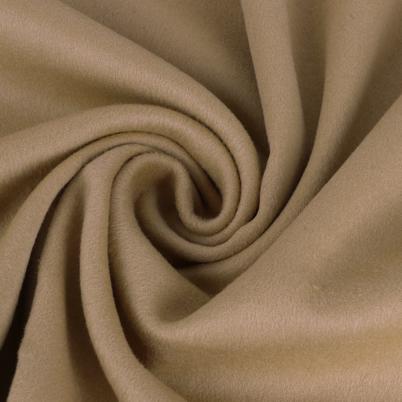 多色加厚保暖毛呢面料 850g双面女装外套纯羊绒呢绒双面毛绒