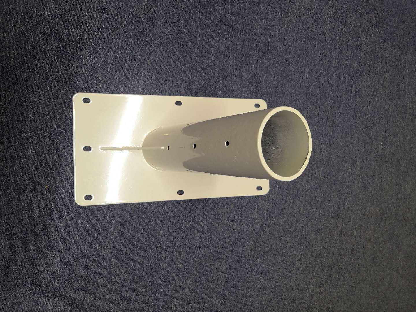 太阳能一体化路灯斜套筒固定底座,太阳能一体化路灯固定底座