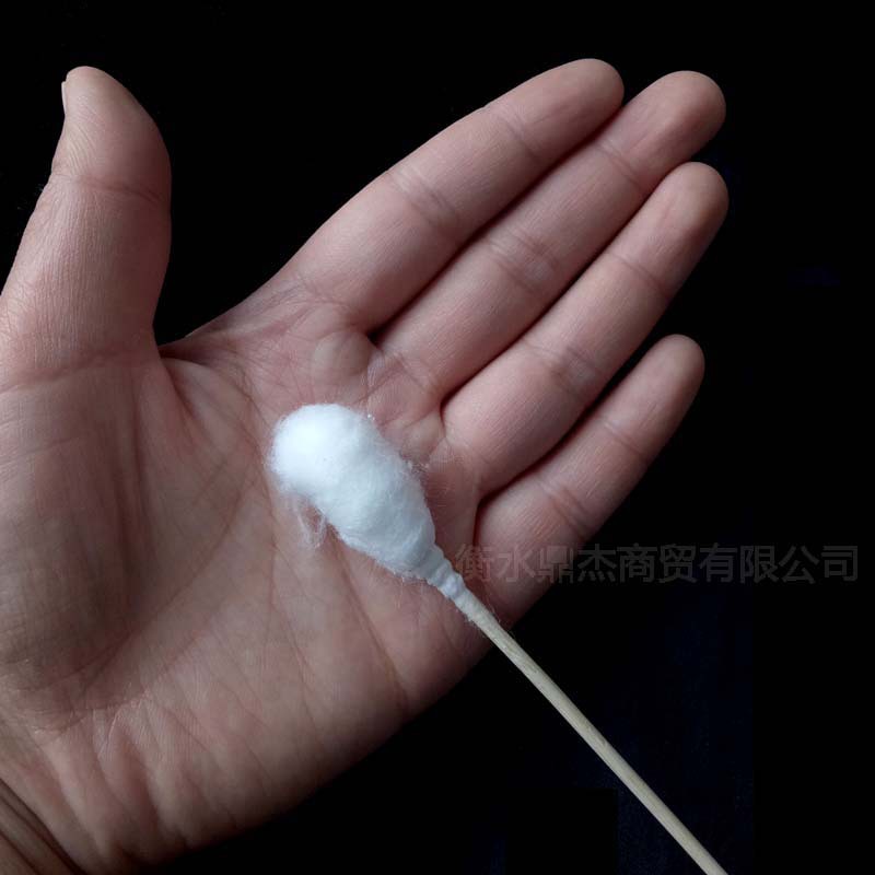 20cm大头棉签妇科用一次性木棒 脱脂长棉棒20支/袋