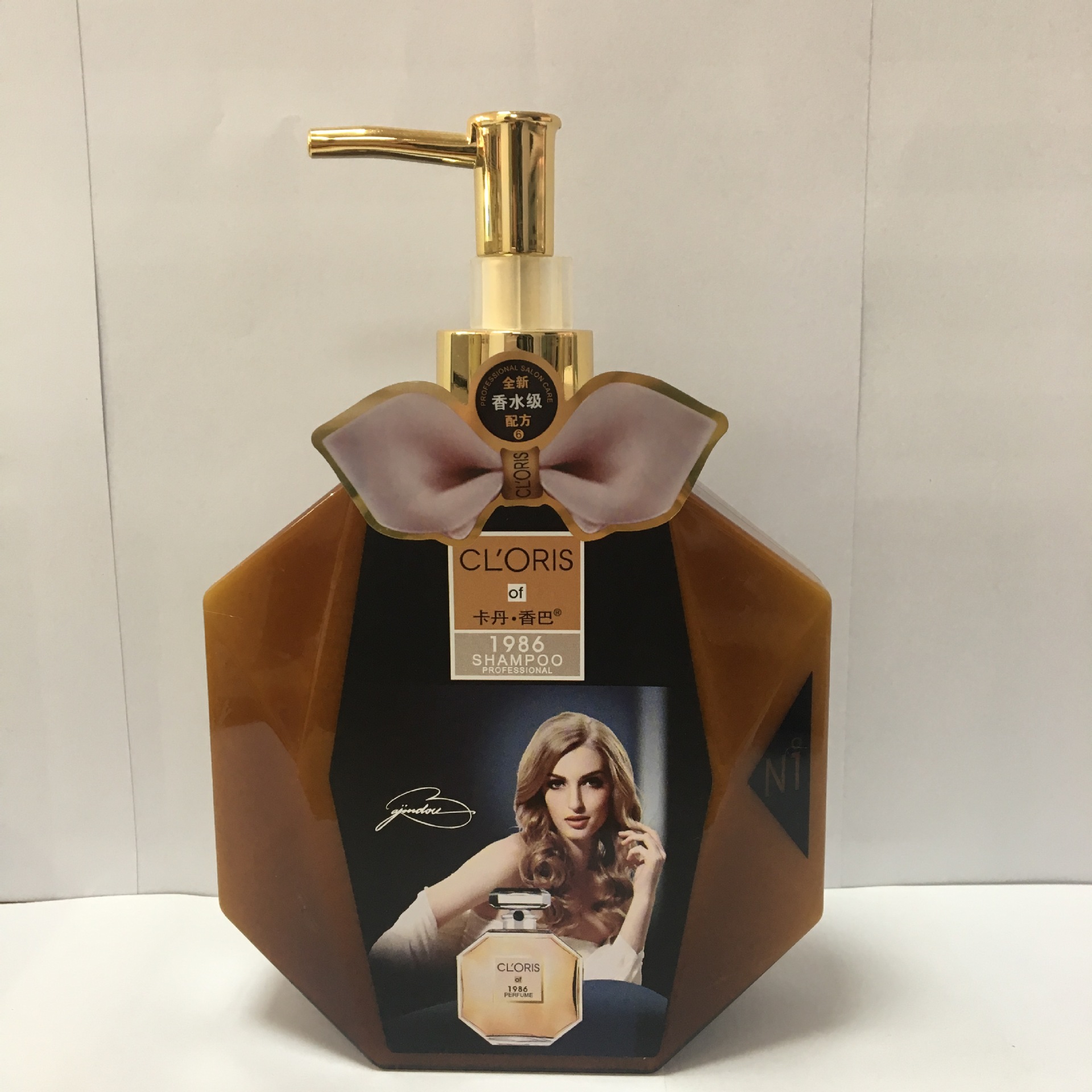 正品 卡丹香巴奢养修护无硅油洗发水600ml cooc香水持久留香