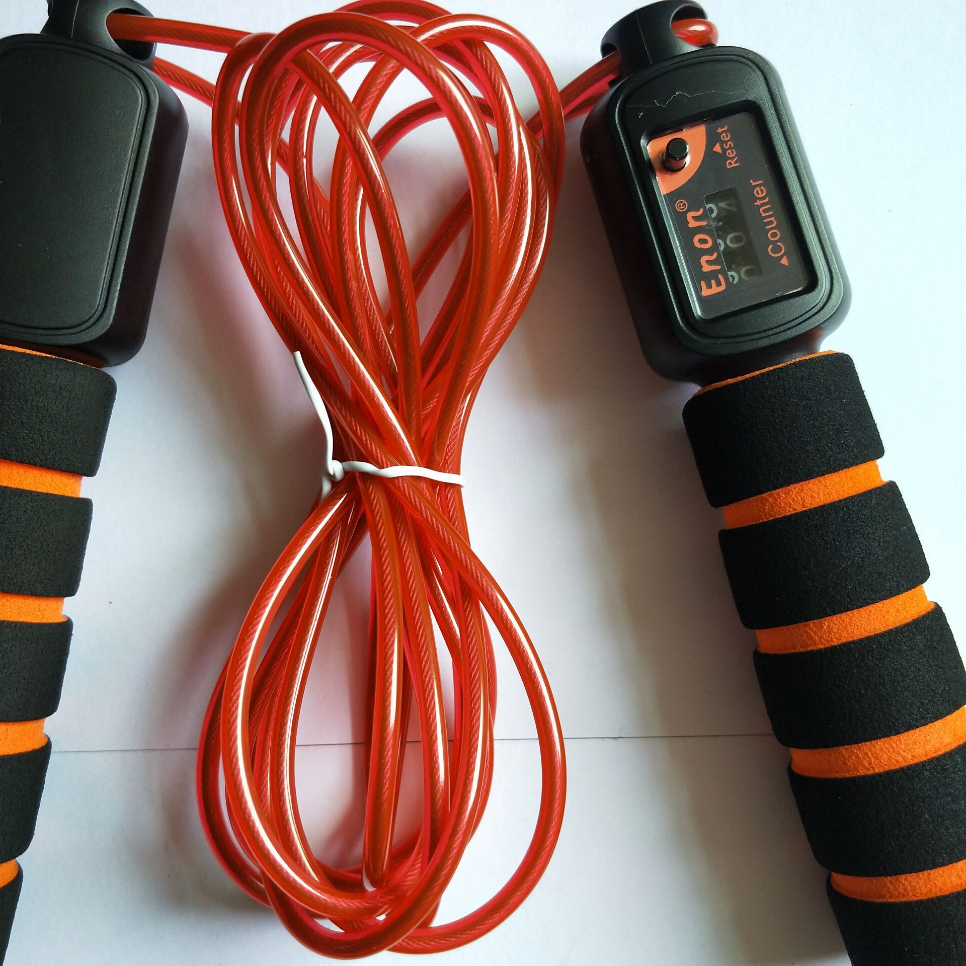 批发新款钢丝计数跳绳可调节长短中考花样跳绳成人跳绳可订做logo