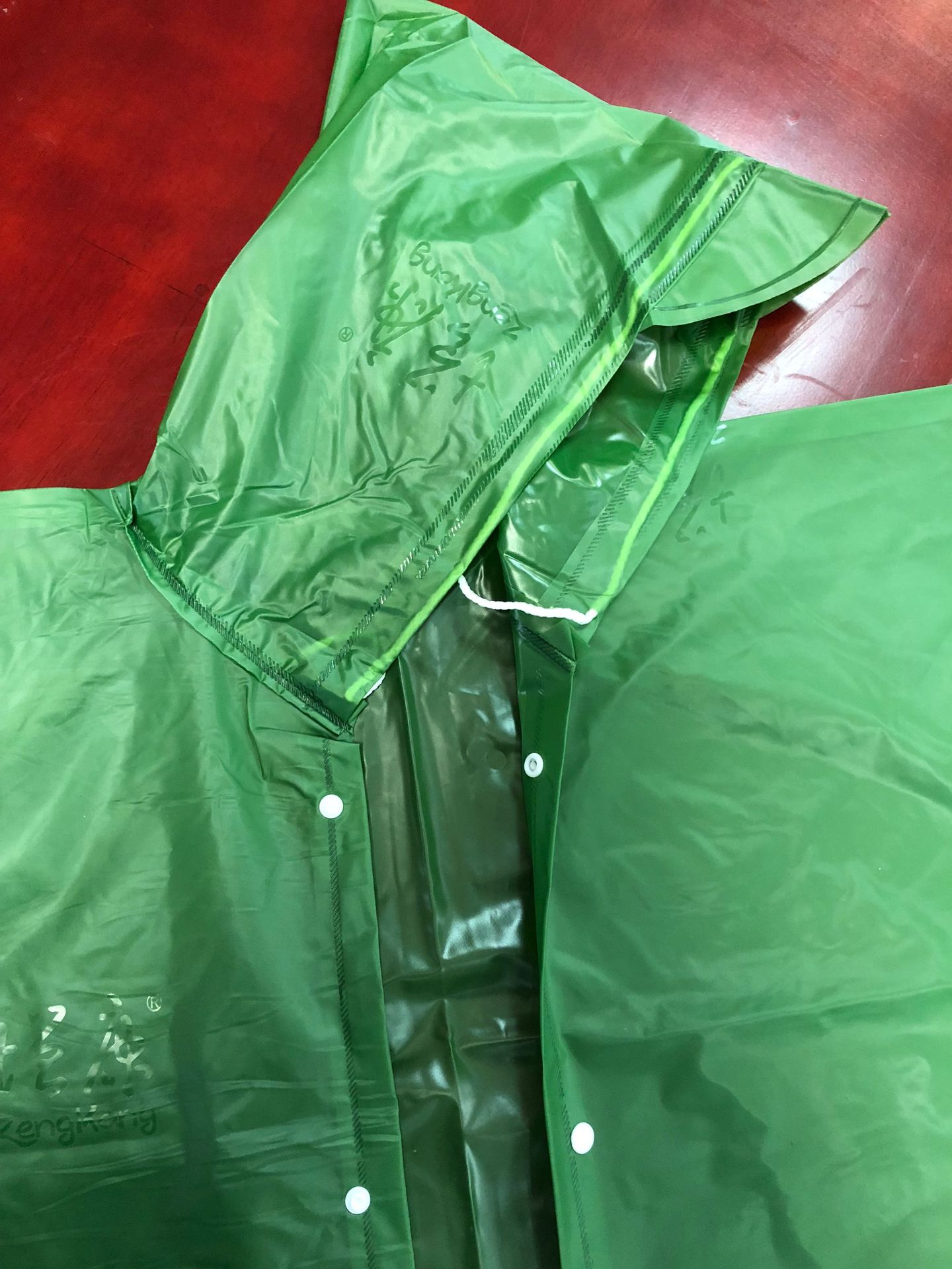 胶层pvc胶雨衣布料牛津布雨衣厚薄常规是否一次性否雨具用途徒步雨