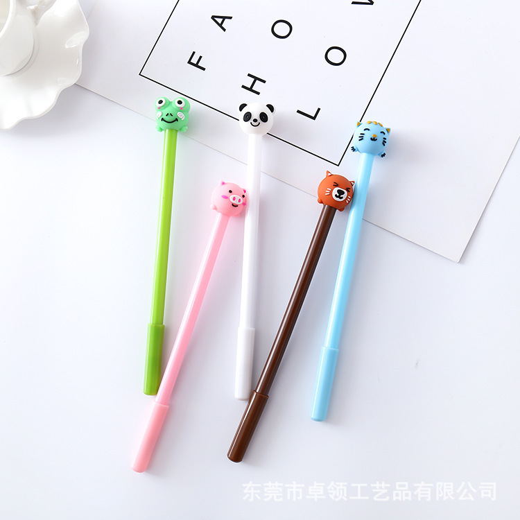 创意蓝胖子软胶笔头笔帽 可爱动物造型pvc笔帽定制 pvc软胶3d笔套