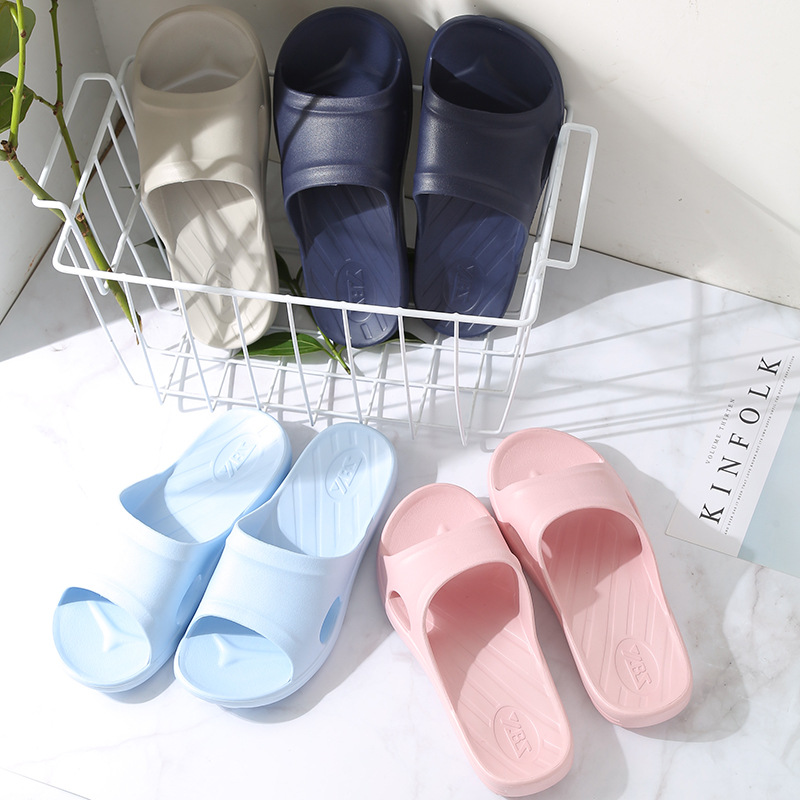 Summer Trendy Stylish and Lightweight Sandals Casual Simple High Elasticity Eva Couple‘s Home Slippers