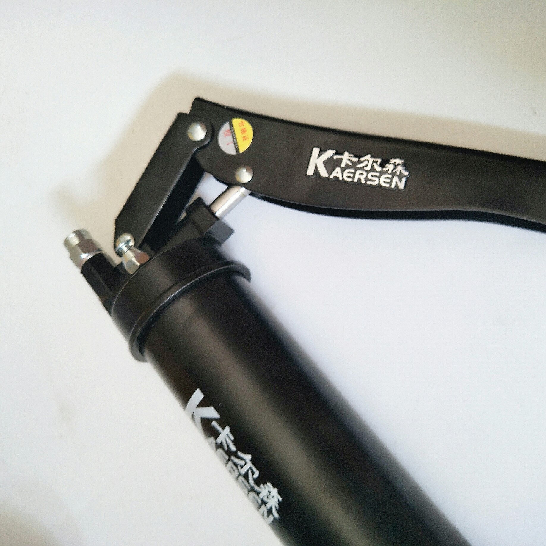 供应卡尔森拉链式黄油枪单压杆齿轮式高压黄油枪用于工程机械